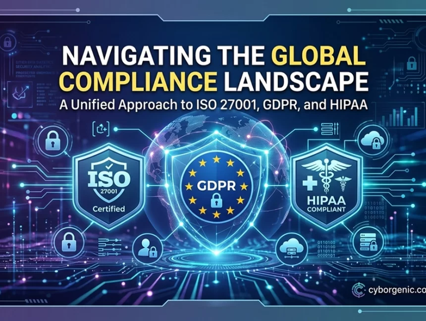 Navigating the Global Compliance Landscape: A Unified Approach to ISO 27001, GDPR, and HIPAA