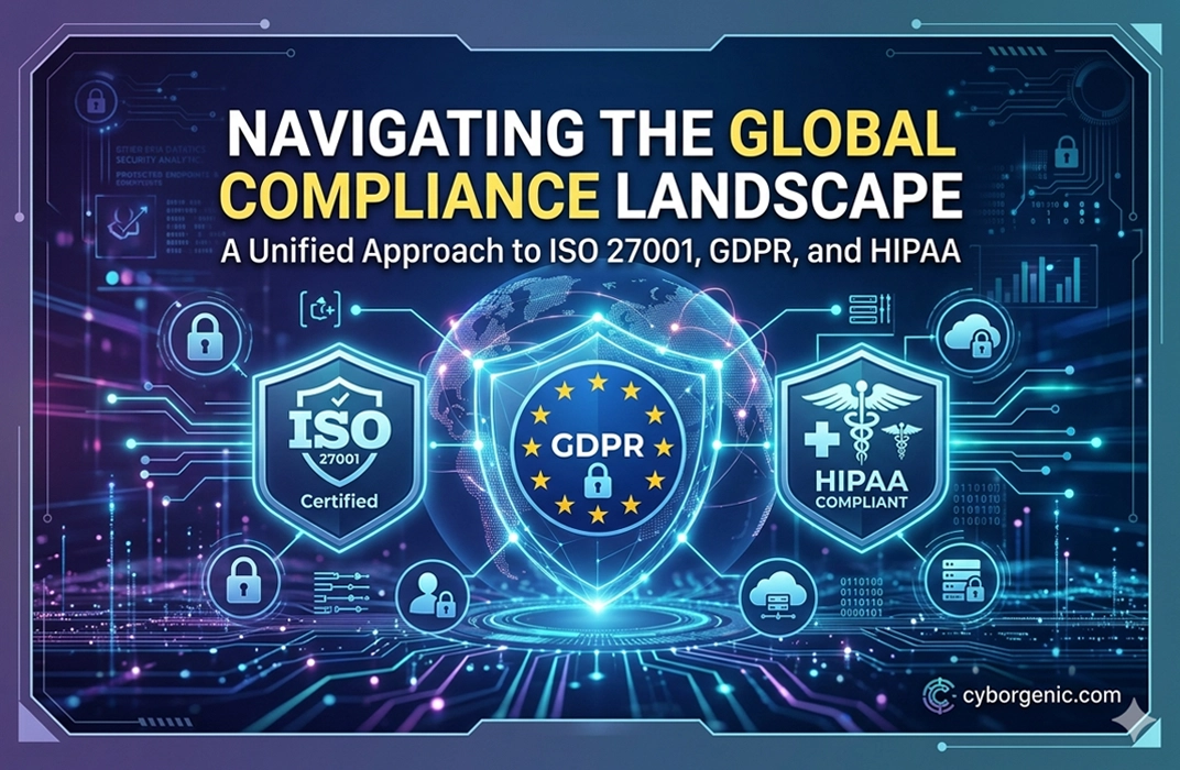 Navigating the Global Compliance Landscape: A Unified Approach to ISO 27001, GDPR, and HIPAA
